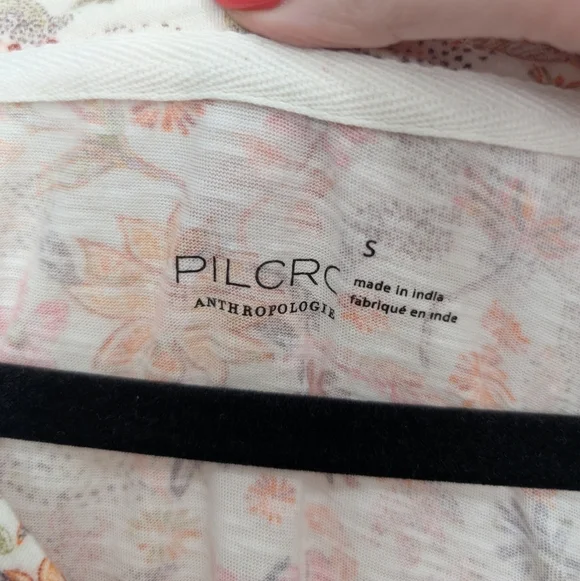 PILCRC Anthropologie Floral Print Tee - Picture 4 of 11